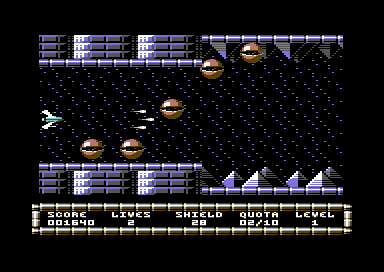 Blastopia DXSE Commodore 64 game screenshot
